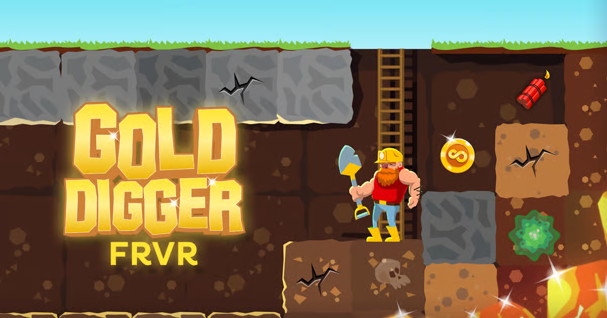 Gold Digger FRVR Gameplay